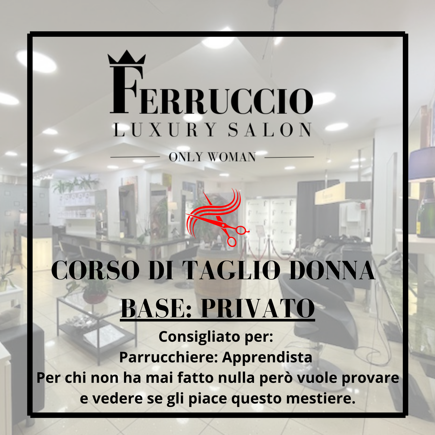 CORSO di TAGLIO DONNA: BASE